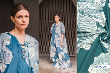 Kaori Big Flower Trench FM